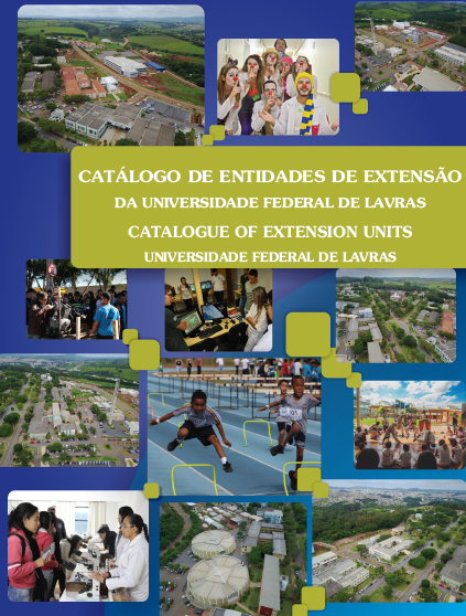 Capa do Catálogo de Extensão da UFLA